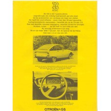 GS Folder 1977